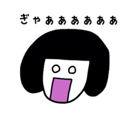 bird & bob hair sticker #3312906