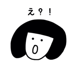 bird & bob hair sticker #3312910