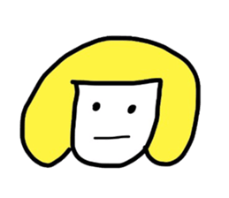 bird & bob hair sticker #3312919