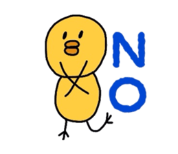 bird & bob hair sticker #3312929