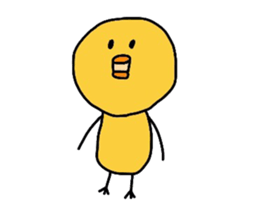 bird & bob hair sticker #3312937