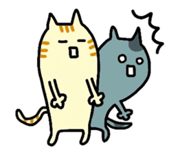 The Desu-masu Cats sticker #3312994