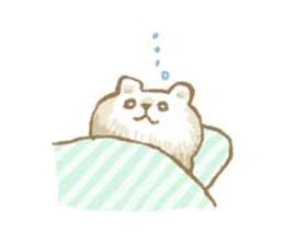 Fluffy Bear Sticker sticker #3313019