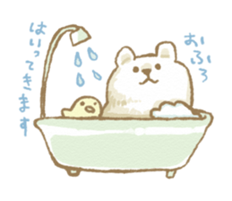 Fluffy Bear Sticker sticker #3313039