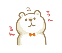 Fluffy Bear Sticker sticker #3313042