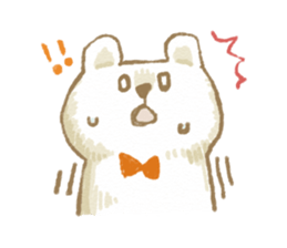Fluffy Bear Sticker sticker #3313044