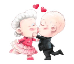 Taiwan grandmother 02 sticker #3313600