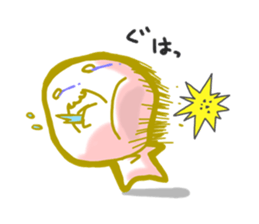 oh! yurukawa oyaji sticker #3313635