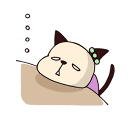 usa-neko happy days sticker #3313882