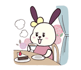 usa-neko happy days sticker #3313896