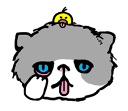 MY CRANKY CAT sticker #3313908
