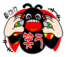 sign language of a new ladybug ver.1 by yumiy sticker #3313995