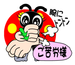 sign language of a new ladybug ver.1 sticker #3313981