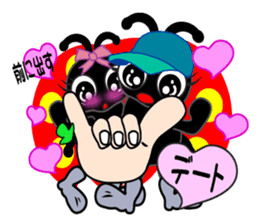 sign language of a new ladybug ver.1 by yumiy sticker #3313984