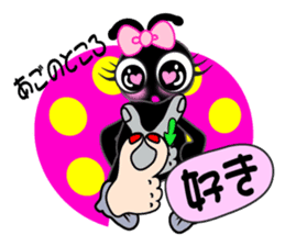 sign language of a new ladybug ver.1 by yumiy sticker #3313985