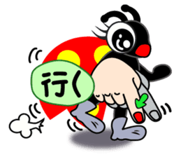 sign language of a new ladybug ver.1 by yumiy sticker #3313987