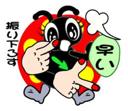 sign language of a new ladybug ver.1 by yumiy sticker #3313997
