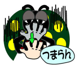 sign language of a new ladybug ver.1 by yumiy sticker #3313999