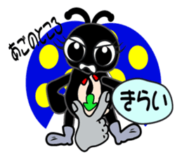 sign language of a new ladybug ver.1 by yumiy sticker #3314000