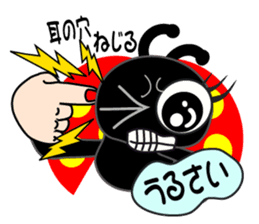 sign language of a new ladybug ver.1 by yumiy sticker #3314001