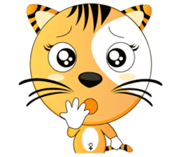 TIGER CAT: IQ & EQ sticker #3314180