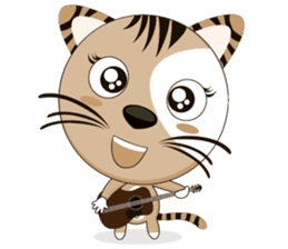 TIGER CAT: IQ & EQ sticker #3314189