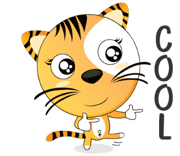 TIGER CAT: IQ & EQ sticker #3314196