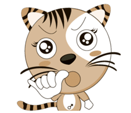 TIGER CAT: IQ & EQ sticker #3314197
