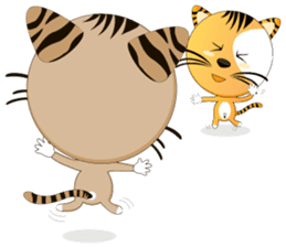 TIGER CAT: IQ & EQ sticker #3314200