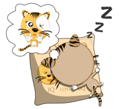 TIGER CAT: IQ & EQ sticker #3314201