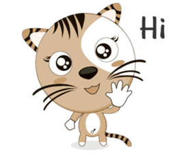 TIGER CAT: IQ & EQ sticker #3314203