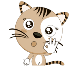 TIGER CAT: IQ & EQ sticker #3314205