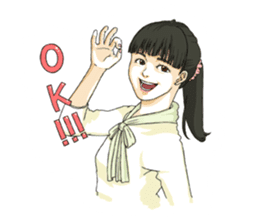 8 people (all ages) sticker #3314220