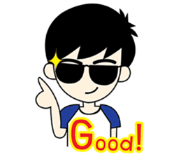 Nichkumpla The Little boy sticker #3314460