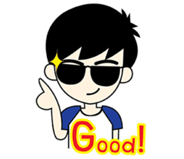 Nichkumpla The Little boy sticker #3314460