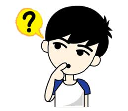 Nichkumpla The Little boy sticker #3314461