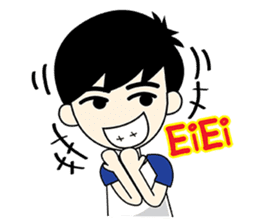 Nichkumpla The Little boy sticker #3314462