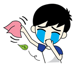 Nichkumpla The Little boy sticker #3314463