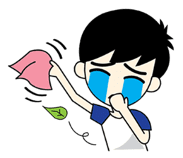 Nichkumpla The Little boy sticker #3314463