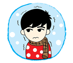 Nichkumpla The Little boy sticker #3314466