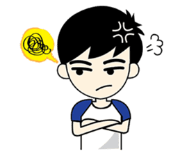 Nichkumpla The Little boy sticker #3314467