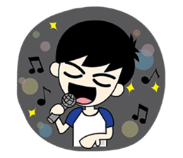 Nichkumpla The Little boy sticker #3314468