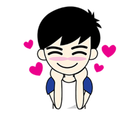 Nichkumpla The Little boy sticker #3314470