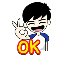 Nichkumpla The Little boy sticker #3314471