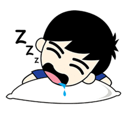 Nichkumpla The Little boy sticker #3314473