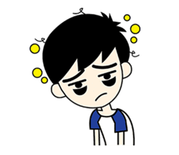 Nichkumpla The Little boy sticker #3314474