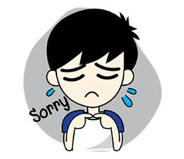 Nichkumpla The Little boy sticker #3314475