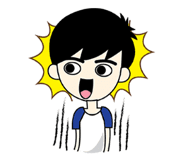 Nichkumpla The Little boy sticker #3314483