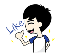 Nichkumpla The Little boy sticker #3314488