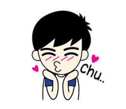 Nichkumpla The Little boy sticker #3314490